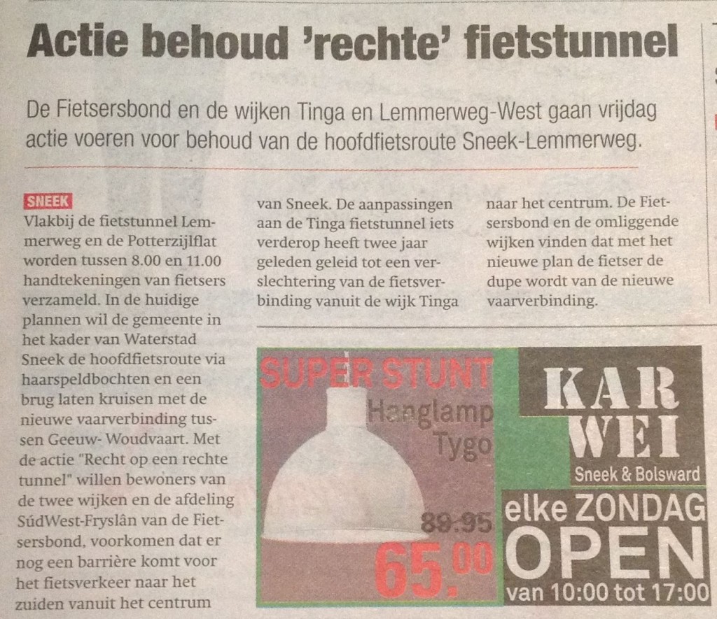 Sneeker Nieuwsblad